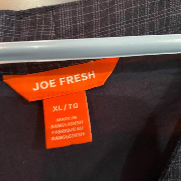 Joe Fresh XL Blue and Purple Dress with drawstring - great business casual look - Picture 2 of 3